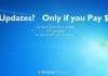 Windows 7 Monthly Fees are Go! Windows7 Updates only if you Pay!