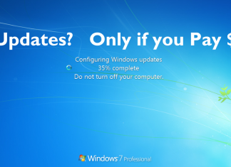 Windows 7 Monthly Fees are Go! Windows7 Updates only if you Pay!