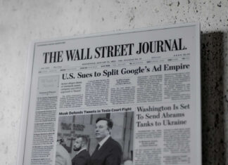 Get Ready for the $4,500 Inch E-Ink Display That Gives You a Digital Newspaper on Your Wall