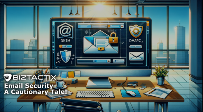 Email Security – A Cautionary Tale! Email Security - A Cautionary Tale!